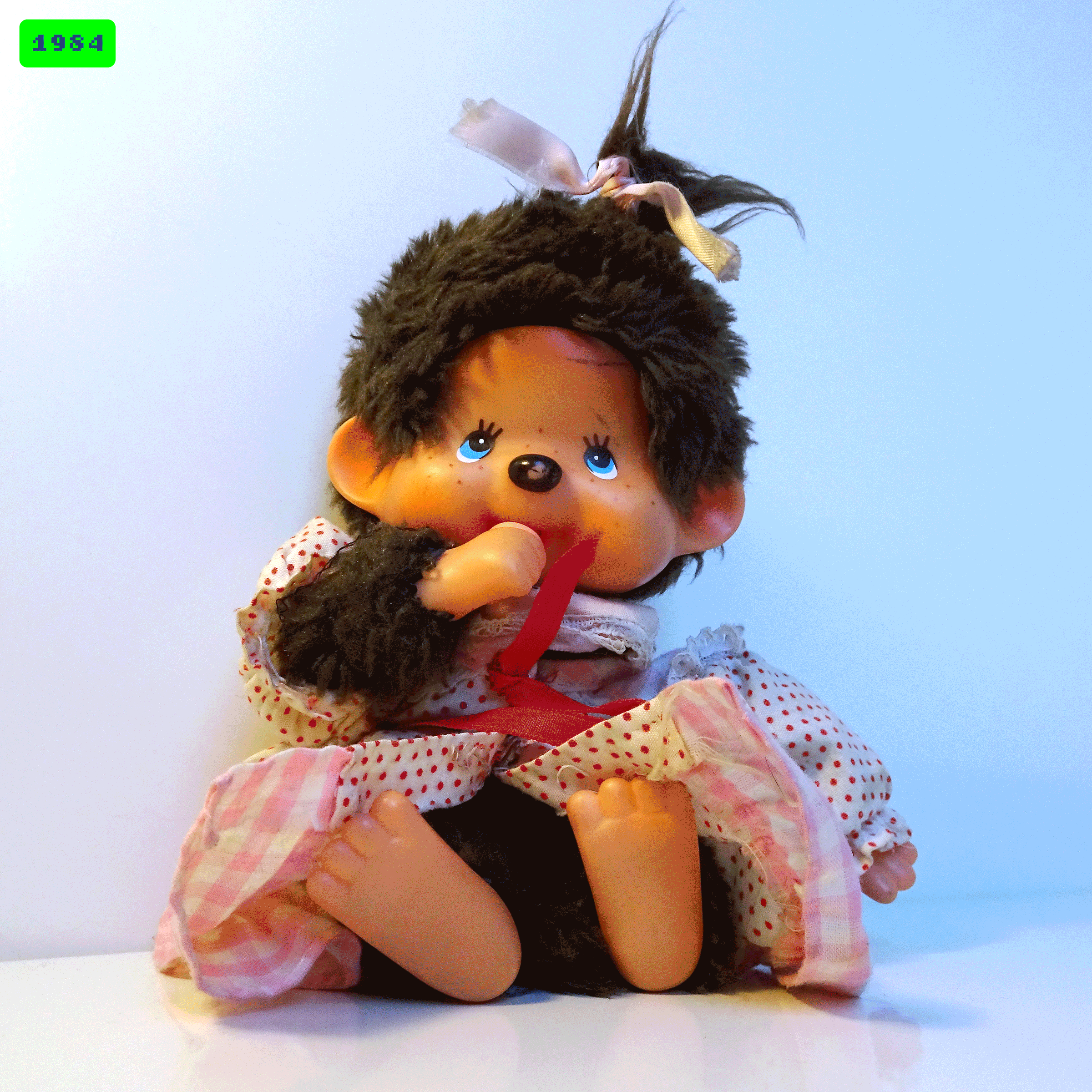 Monchhichi 1984 versus 2025